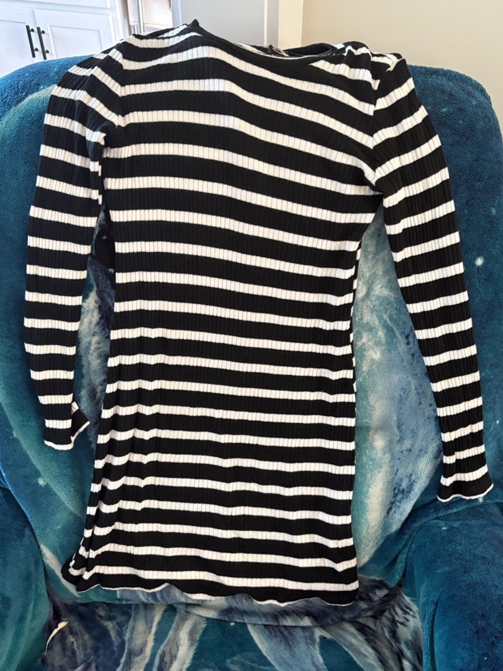 Reformation long sleeved mini dress
